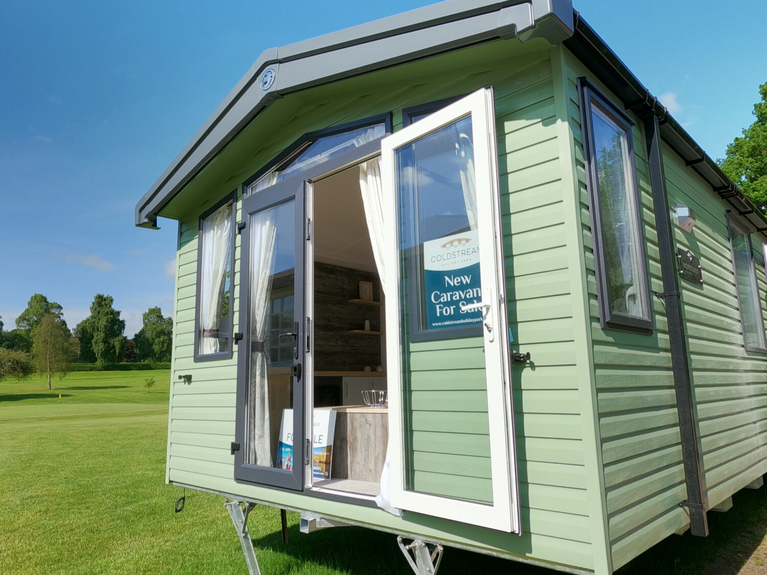 Coldstream holiday park news - How to search our sales stock