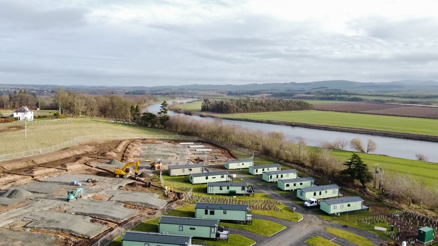 Coldstream holiday park news - Phase 2 Development 2022 / 2023