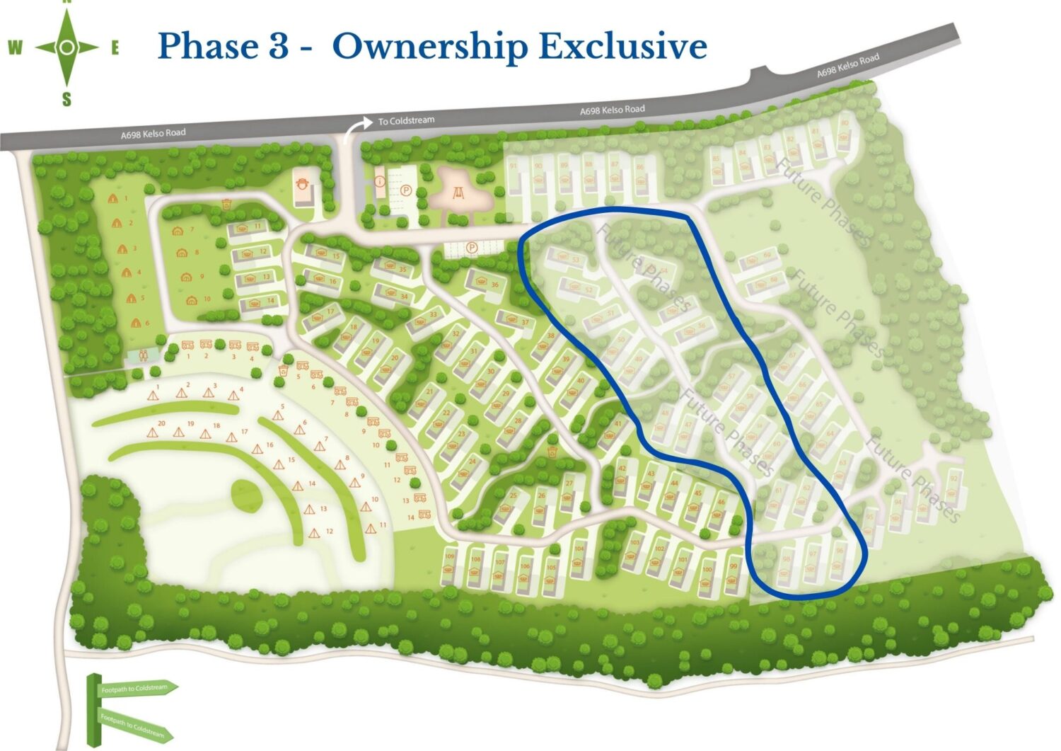 Coldstream holiday park news - Phase 3 – Exclusive Ownership