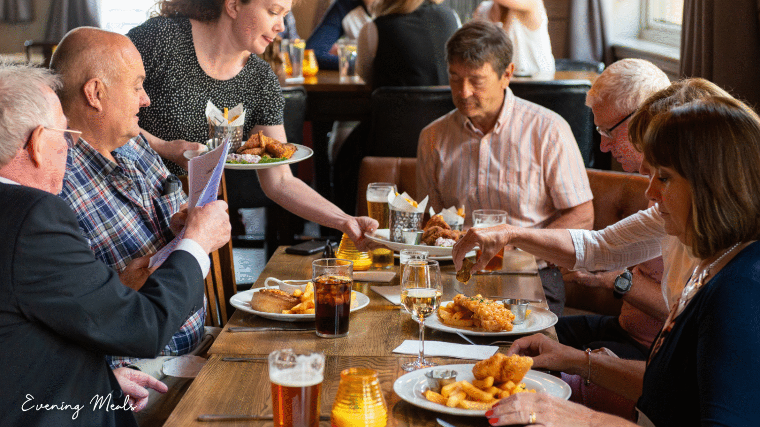 Coldstream holiday park news - Evening Meals