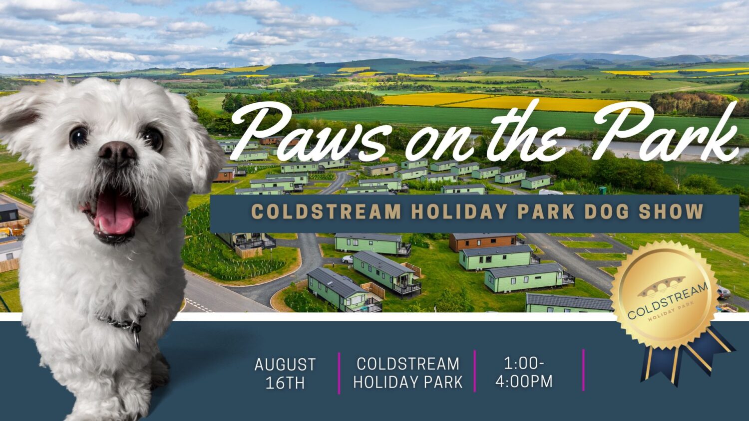 Coldstream holiday park news - Paws on the Park: Coldstream Holiday Park Dog Show