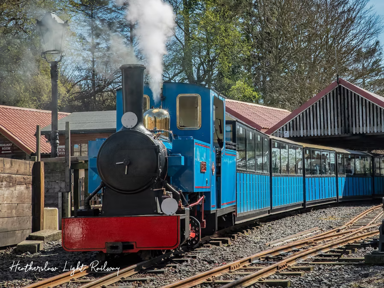 Coldstream holiday park news - Heatherslaw Light Railway